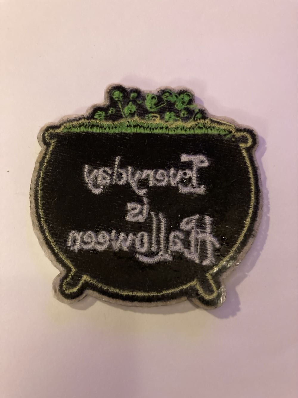 Halloween Cauldren  pin collectible - Main Image 2