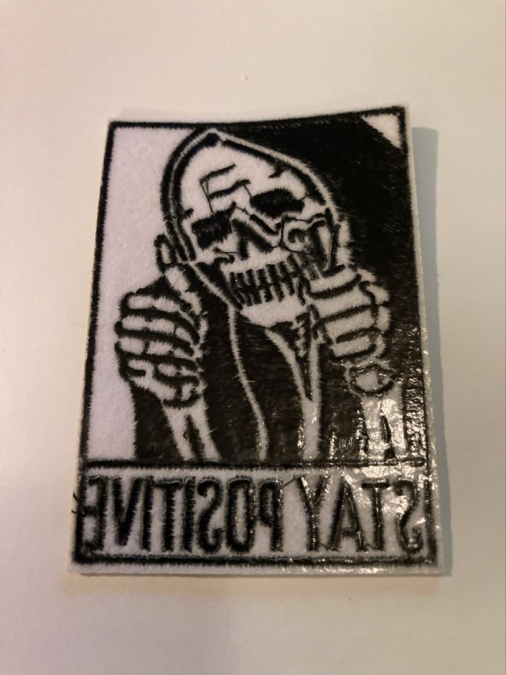 Skull Positive  pin collectible - Main Image 2