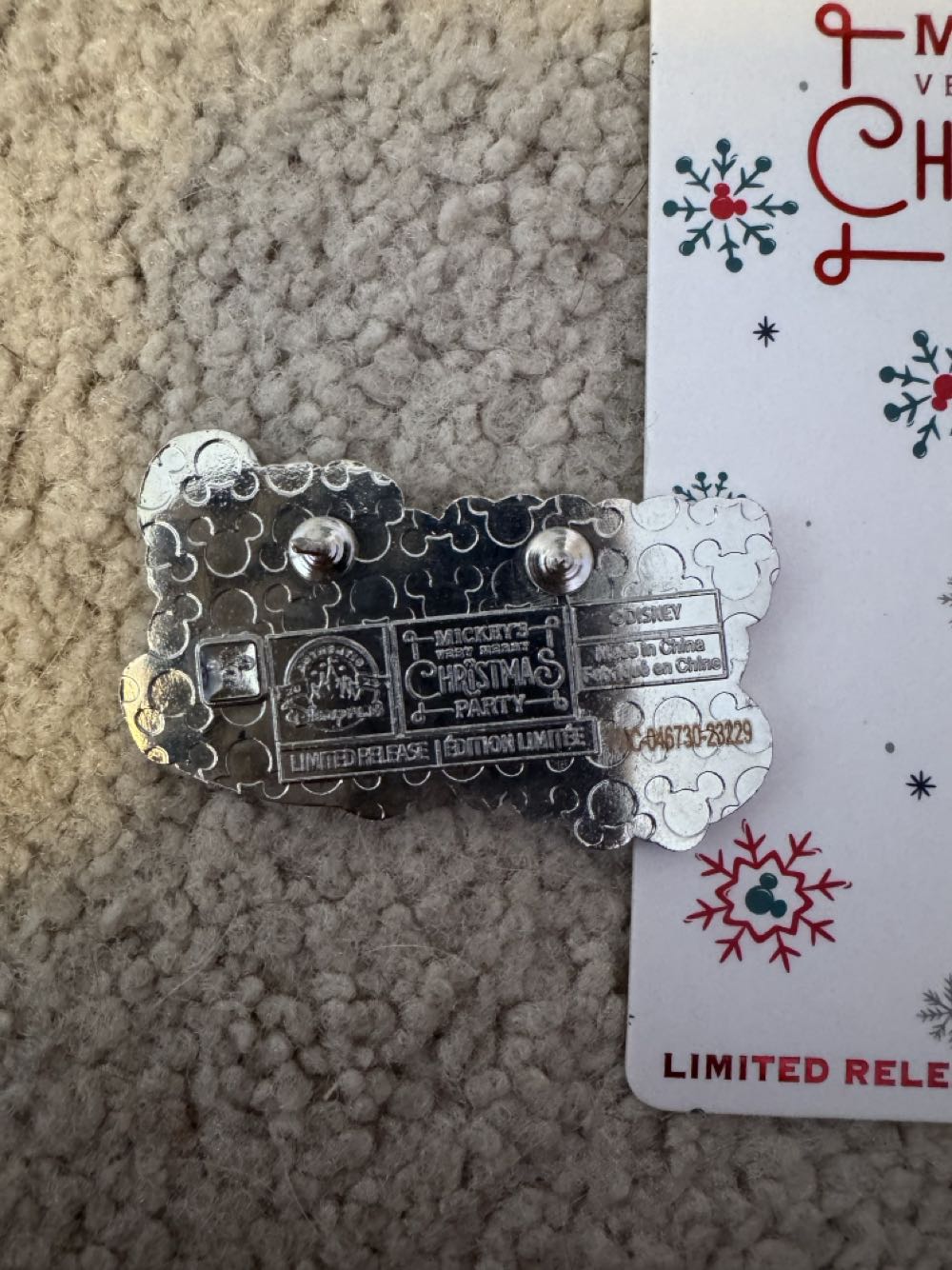 MVMCP Mickey’s Very Merry Christmas Party 2023 - Limited Release pin collectible [Barcode 400960167414] - Main Image 2