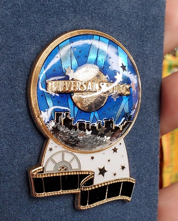 Universal Studios Glitter Globe  pin collectible - Main Image 2