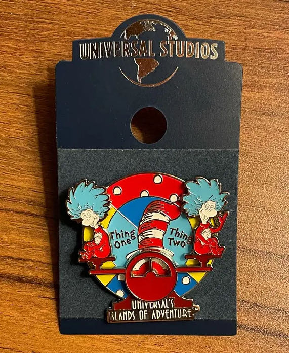 Thing One & Thing Two  pin collectible - Main Image 2