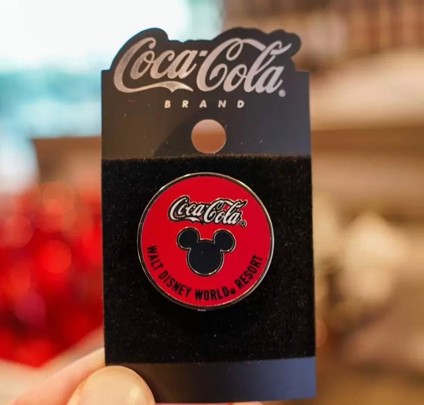 Coca Cola Mickey Head Walt Disney World Resort, Disney Springs  pin collectible [Barcode 410001262855] - Main Image 2