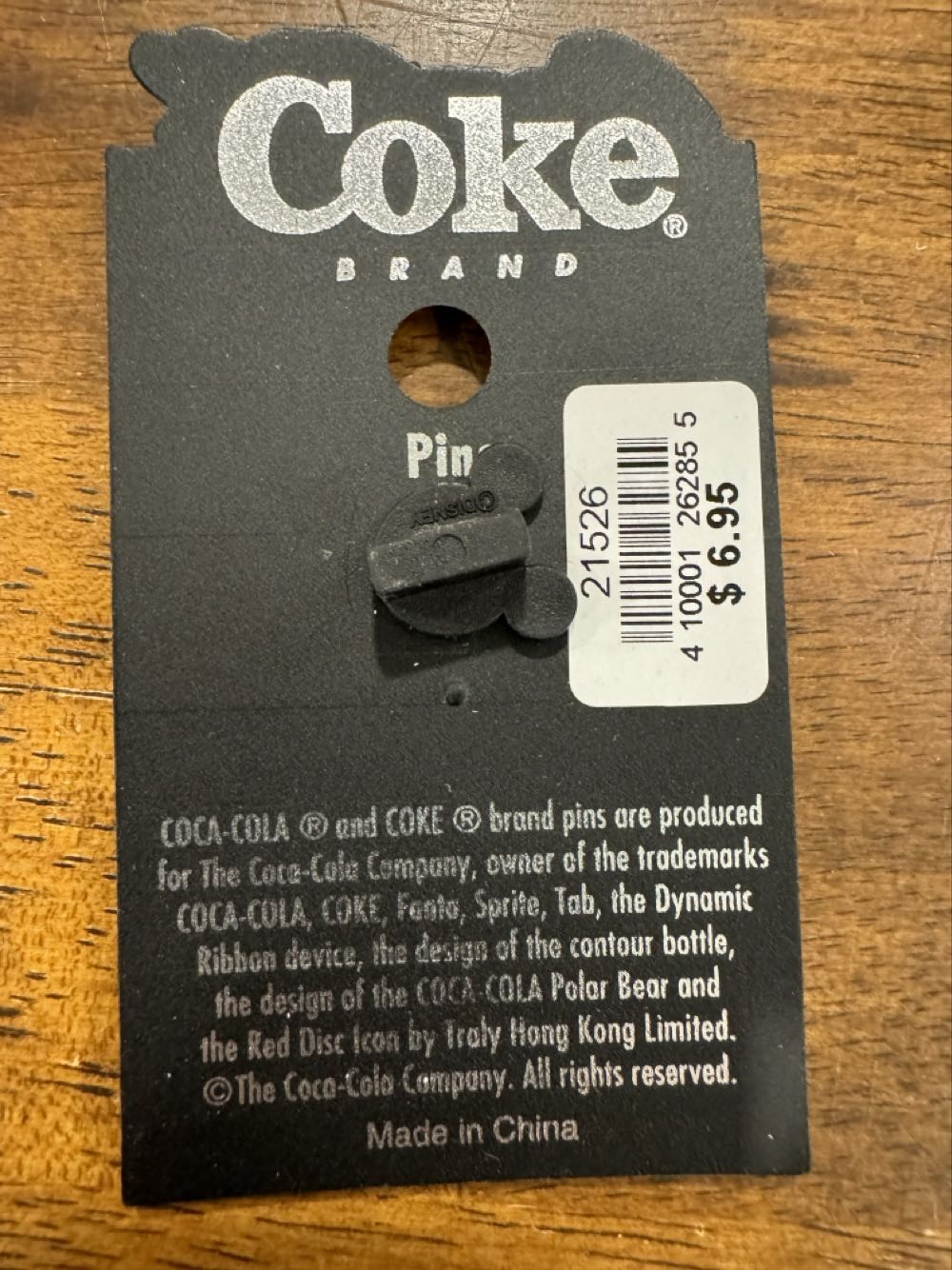 Coca Cola Mickey Head Walt Disney World Resort, Disney Springs  pin collectible [Barcode 410001262855] - Main Image 3