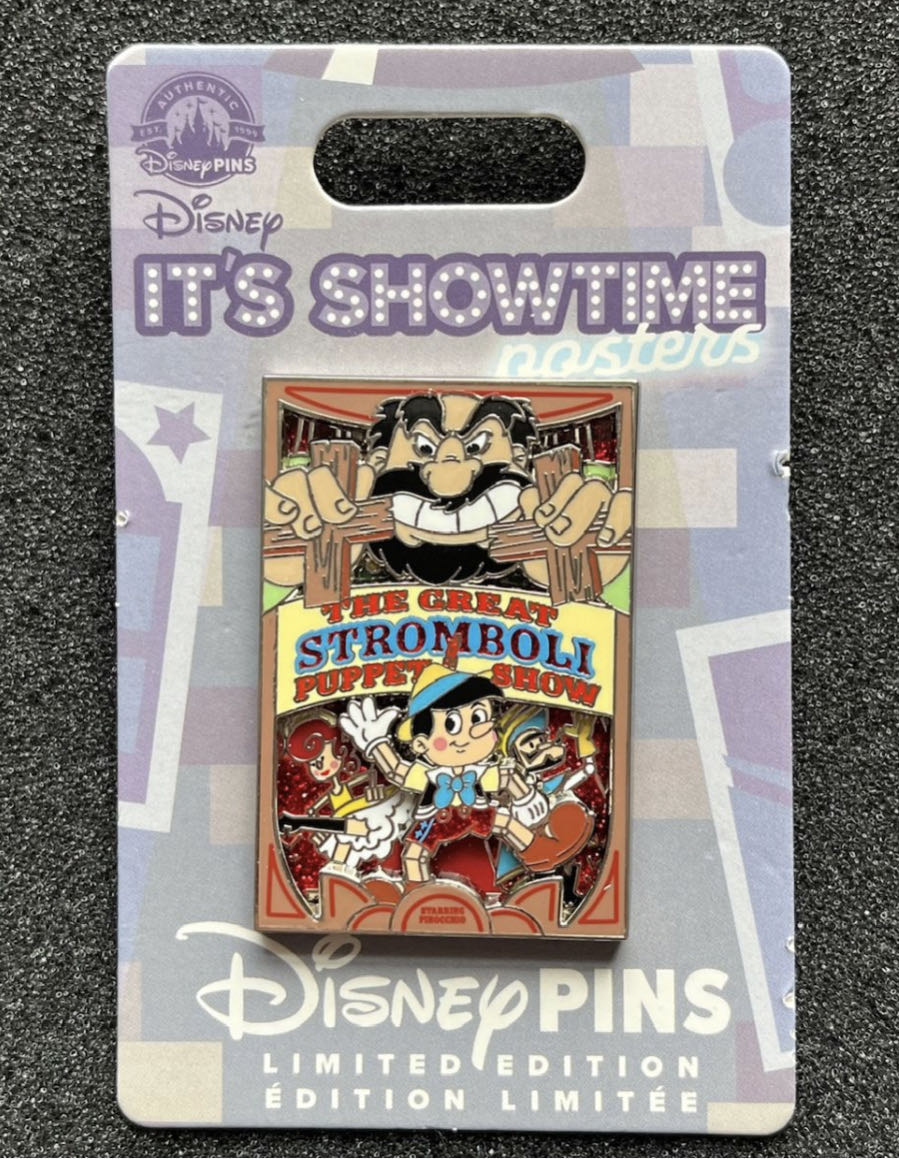It’s Showtime Pinocchio - Disney It’s Showtime pin collectible [Barcode 400966371747] - Main Image 2