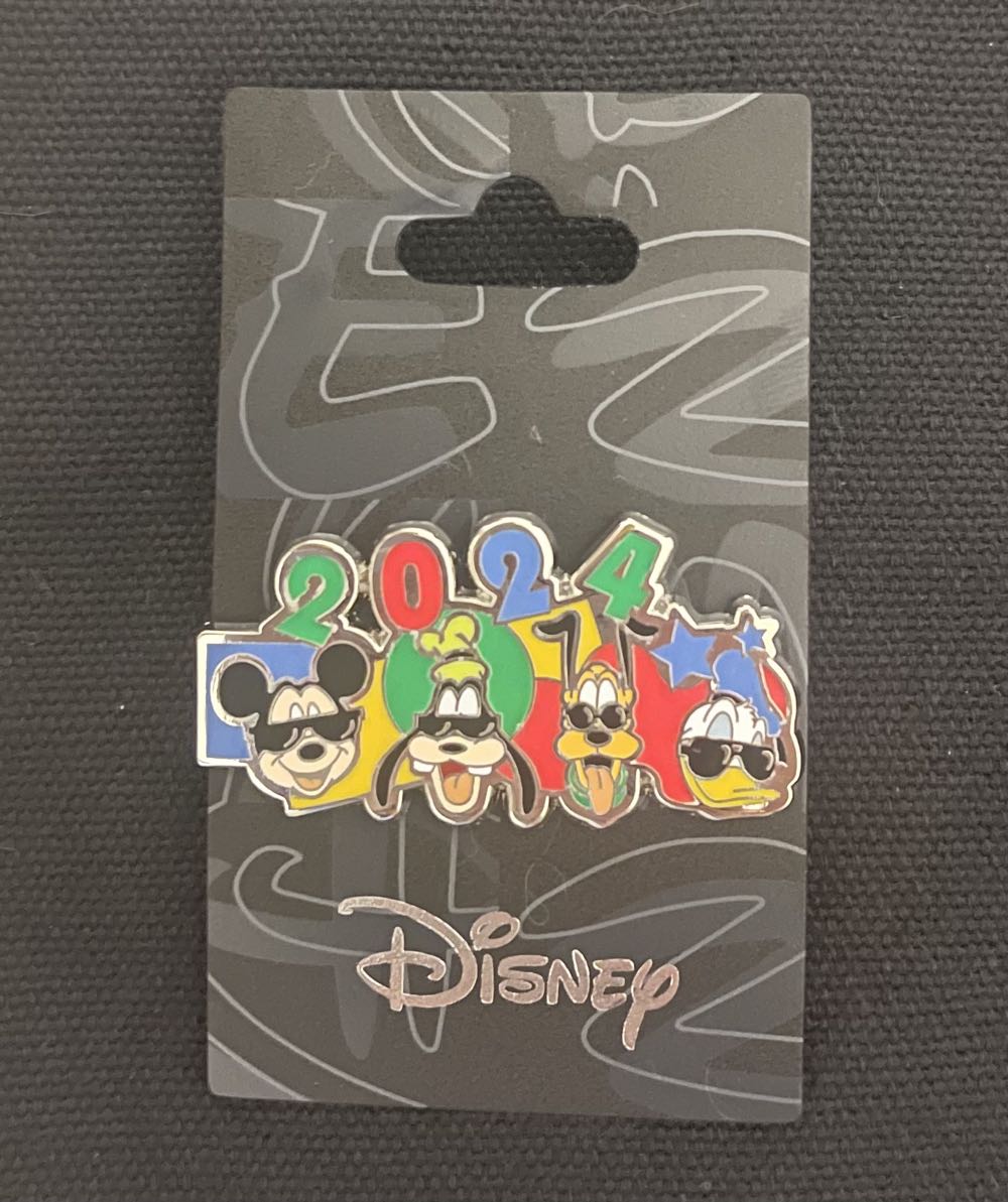 2024 Mickey & Friends New Year  pin collectible - Main Image 2
