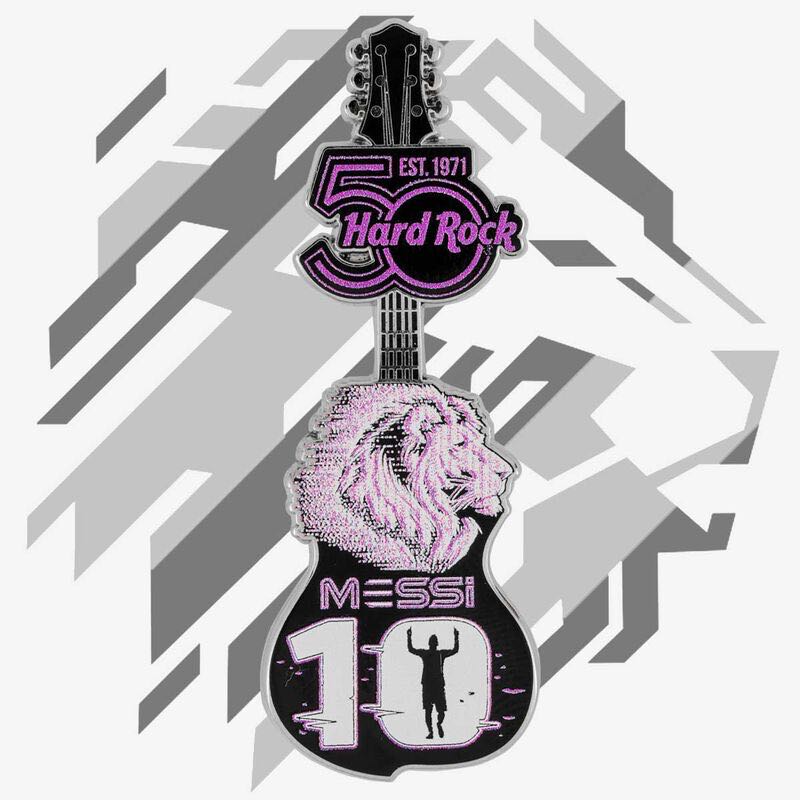 Hard Rock-Messi Live Greatness  pin collectible [Barcode 886676297490] - Main Image 3