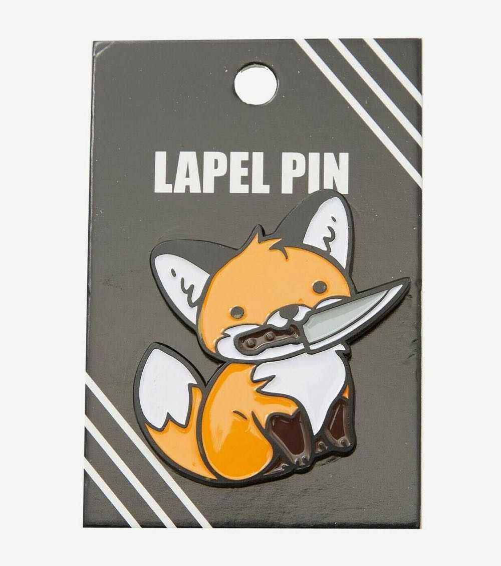 Knife Fox  pin collectible - Main Image 2