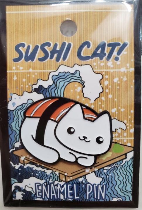 Sushi Cat  pin collectible - Main Image 2