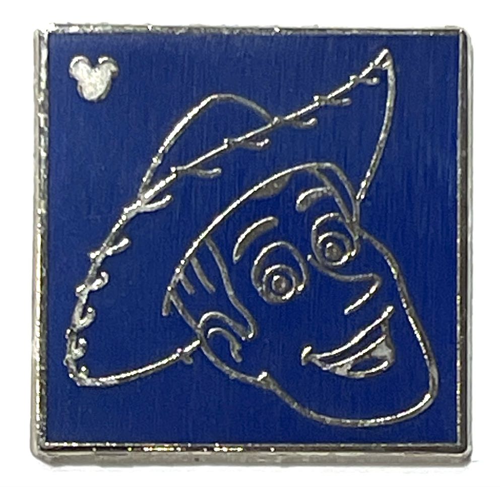 Disney Orange and Yellow Starburst Knitted Pin