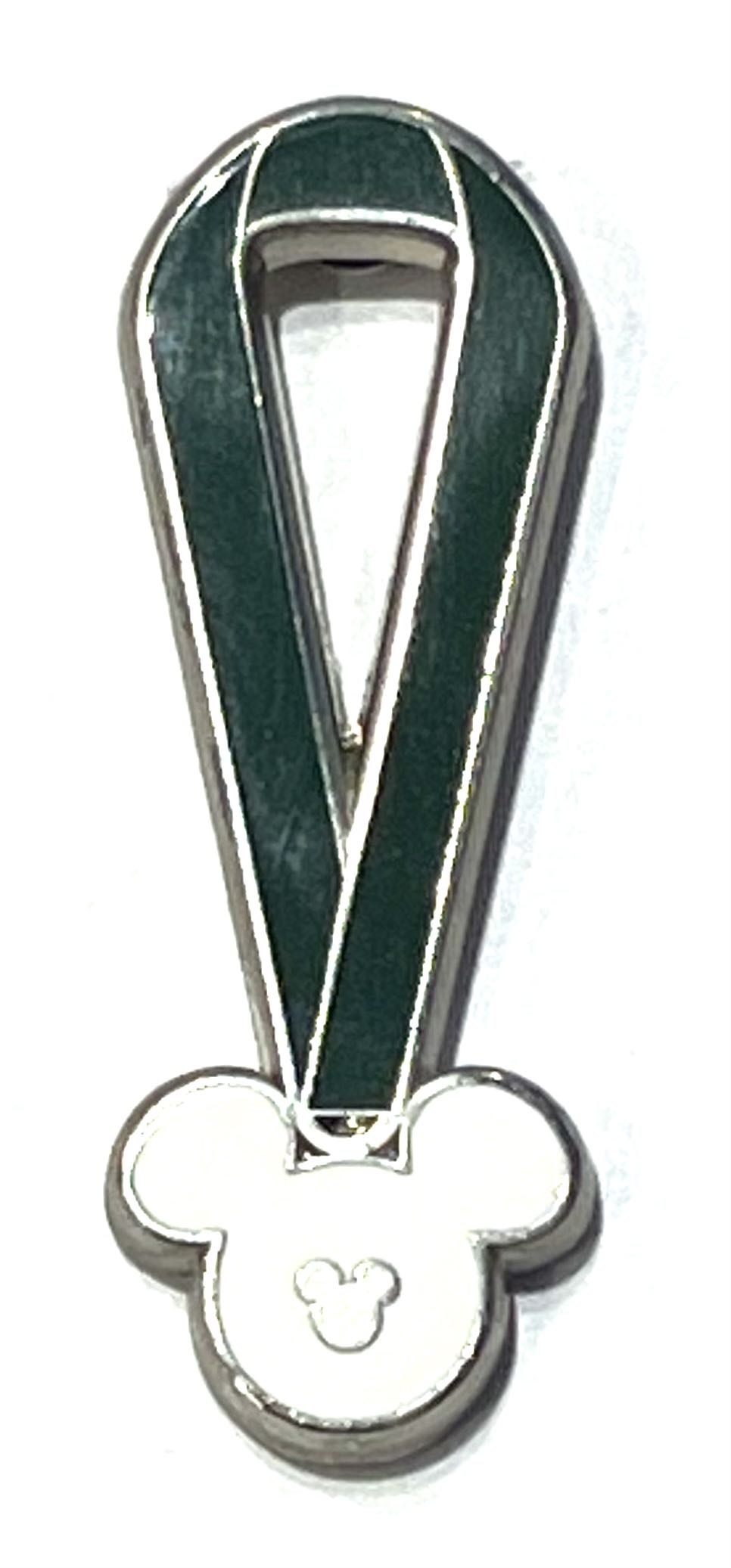 2010 Hidden Mickey - Lanyard - Green (Completer) - Common pin collectible - Main Image 1