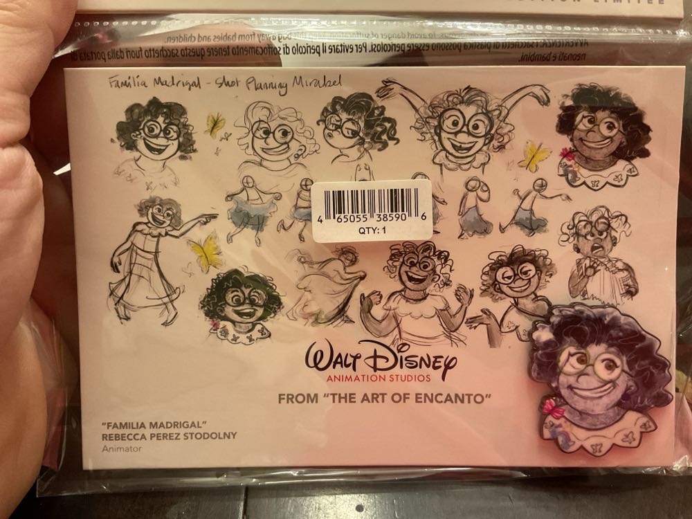 Mirabel The Art Of Encanto By Rebecca Perez Stodolny Usa Import Data Under Hts Code  pin collectible [Barcode 465055385906] - Main Image 2