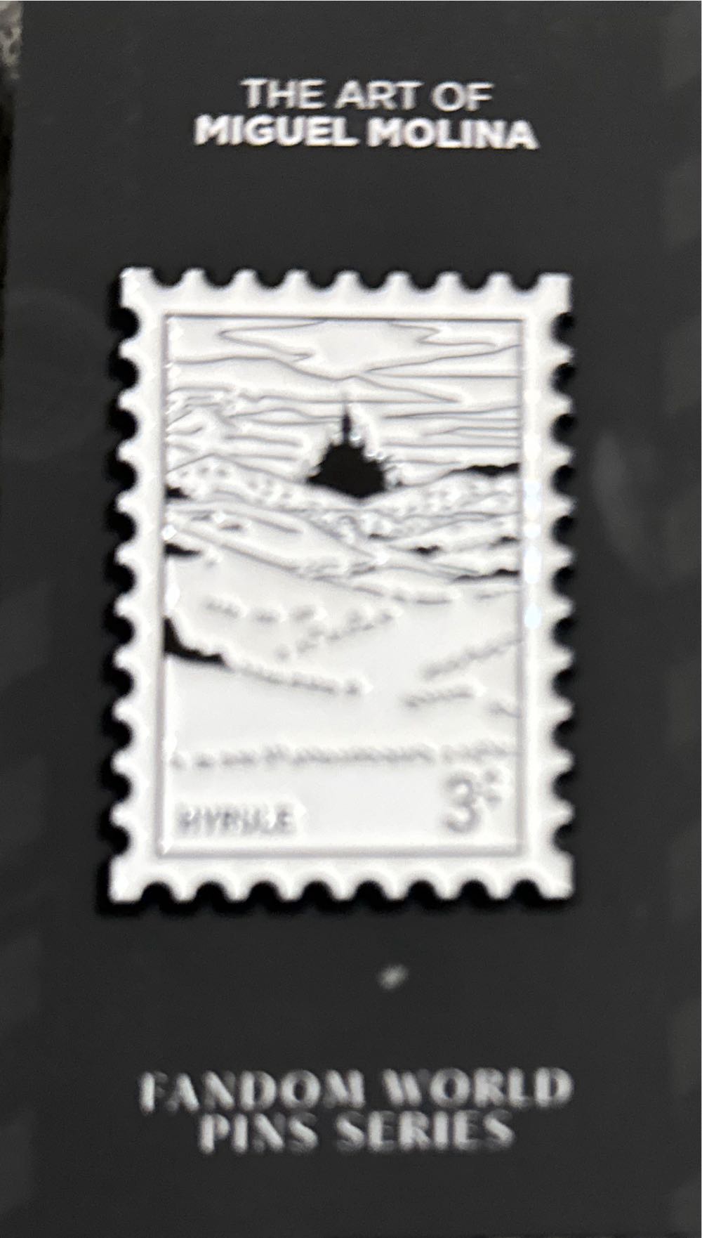 Hyrule Stamp Pin (Miguel Molina Art) - Enamel Pin pin collectible - Main Image 2