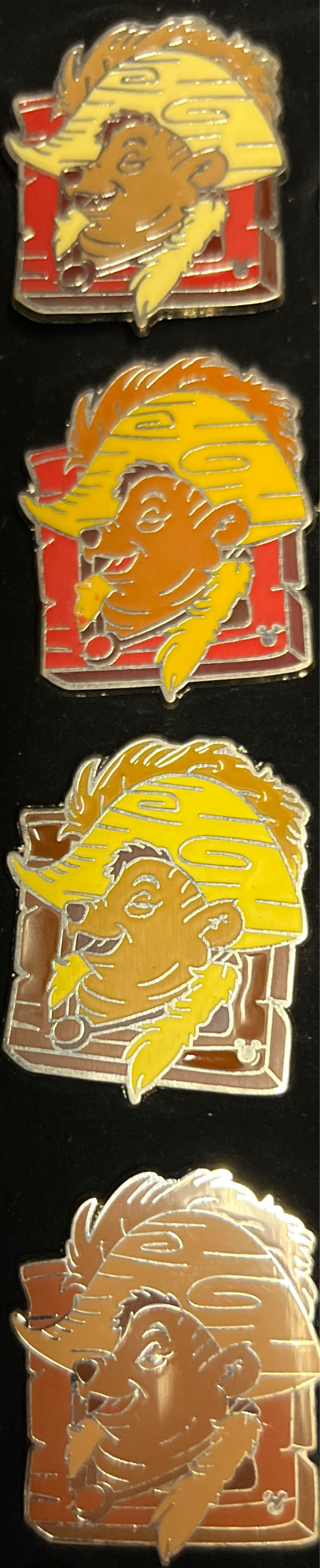 DLR/WDW - 2010 Hidden Mickey Series - Country Bear Jamboree (Teddi Barra)  pin collectible - Main Image 2