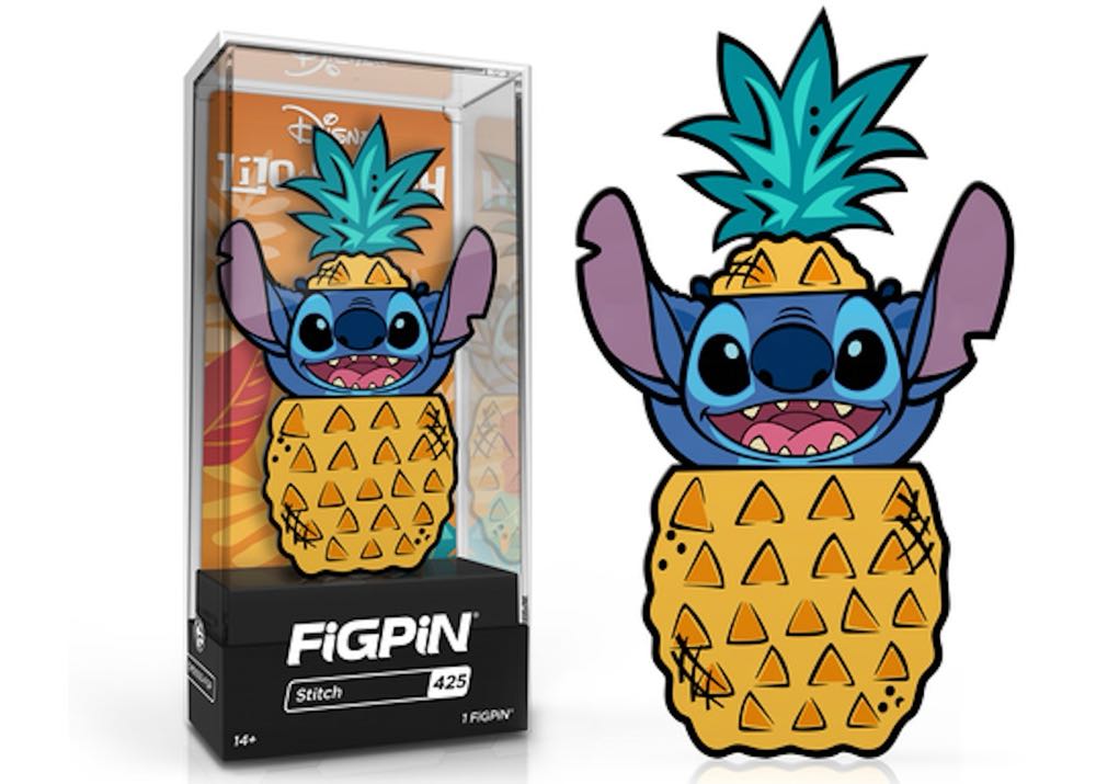 Stitch (Pineapple, 2021 Comic Con) - FigPin 782 - FigPin pin collectible [Barcode 810090370231] - Main Image 2