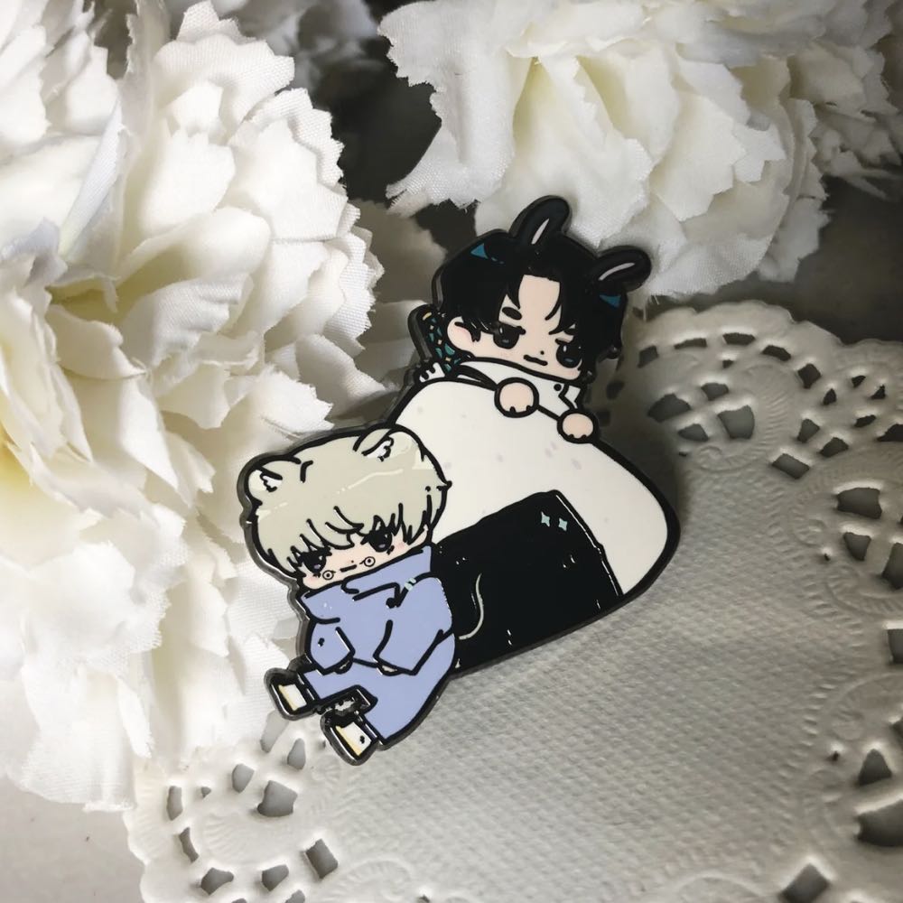 JJK Yuta & Toge Onigiri  pin collectible - Main Image 2