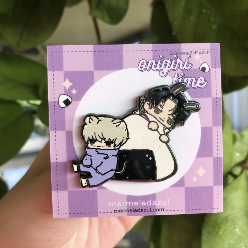 JJK Yuta & Toge Onigiri  pin collectible - Main Image 3