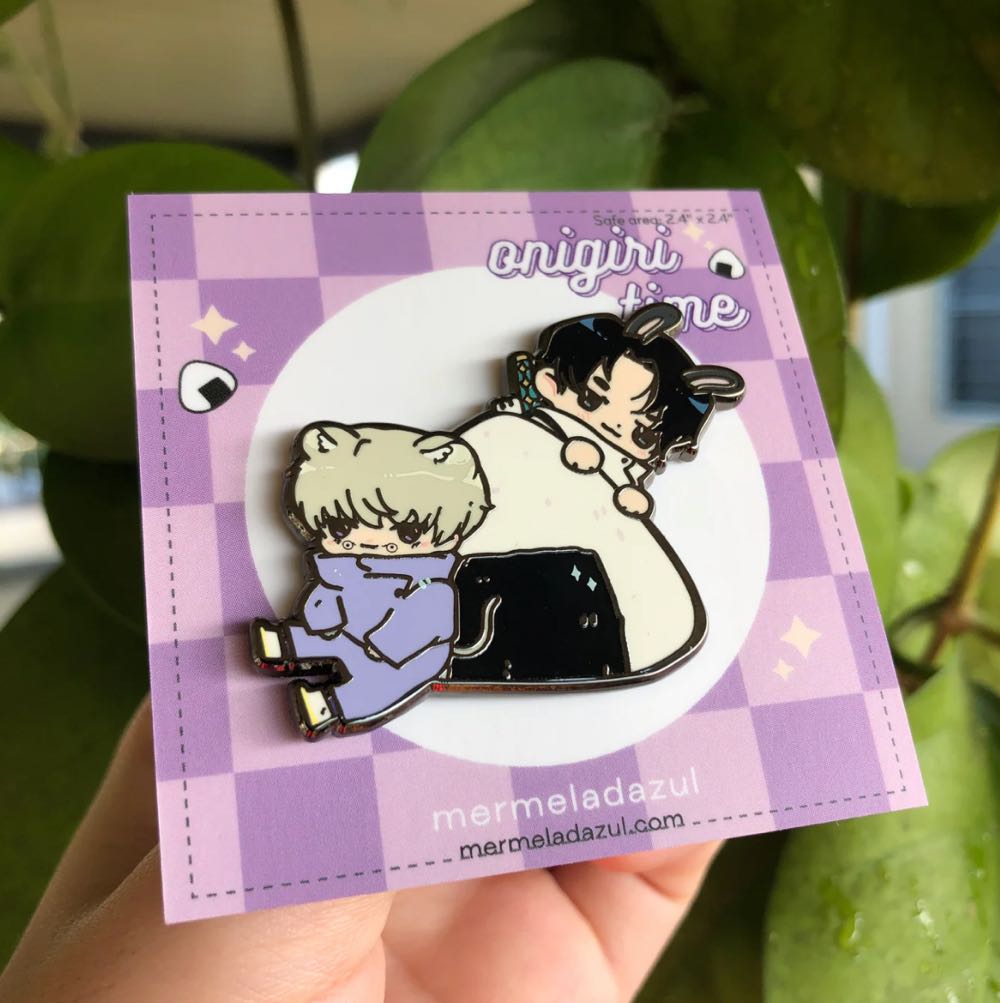 JJK Yuta & Toge Onigiri  pin collectible - Main Image 4