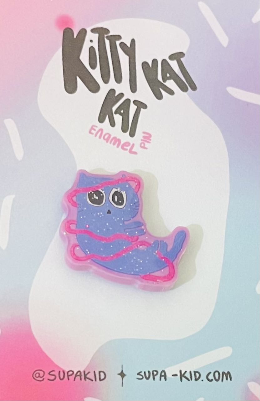 Kitty Kat Kat  pin collectible - Main Image 2