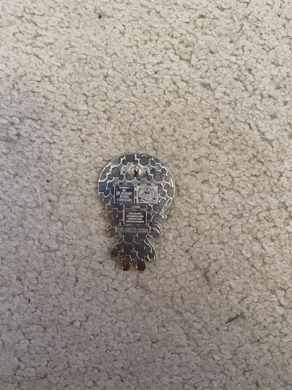 Disney Parks Nightmare Before Christmas Halloween Mystery Pin Set New With Box  pin collectible [Barcode 400948815733] - Main Image 2