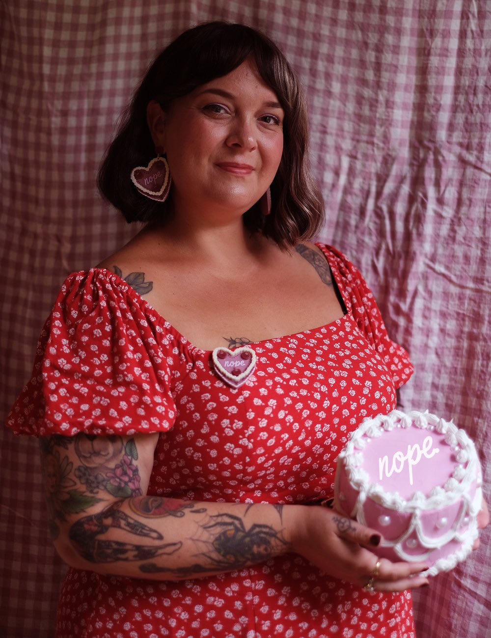 Kirbee Lawler - Nope Cake - Brooch pin collectible - Main Image 3