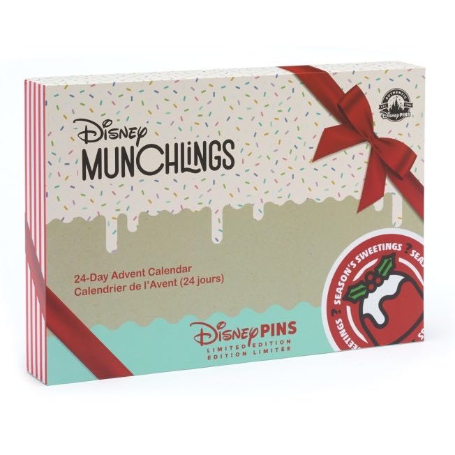 Disney Munchlings 24 Day Advent Calendar Mystery Set Limited Edition - Disney Munchlings pin collectible [Barcode 438011374177] - Main Image 2