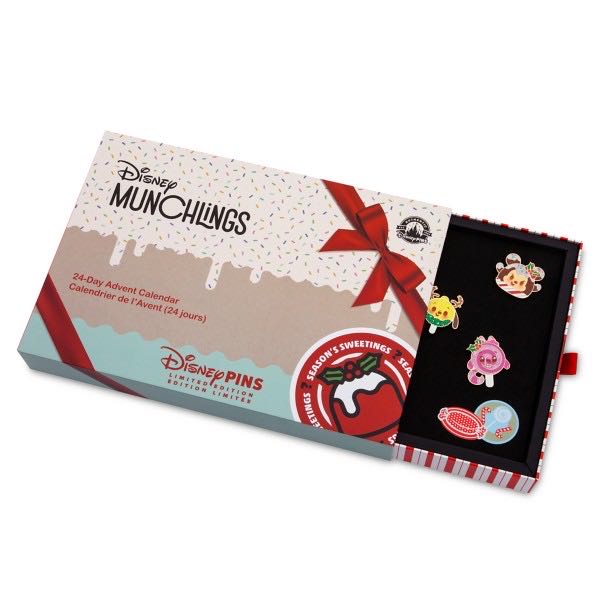 Disney Munchlings 24 Day Advent Calendar Mystery Set Limited Edition - Disney Munchlings pin collectible [Barcode 438011374177] - Main Image 3