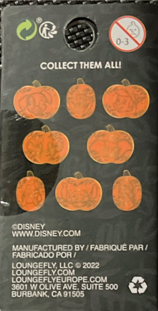 Painted Pumpkin Blind Box [Alice, Cheshire Cat] - Disney Loungefly pin collectible - Main Image 3