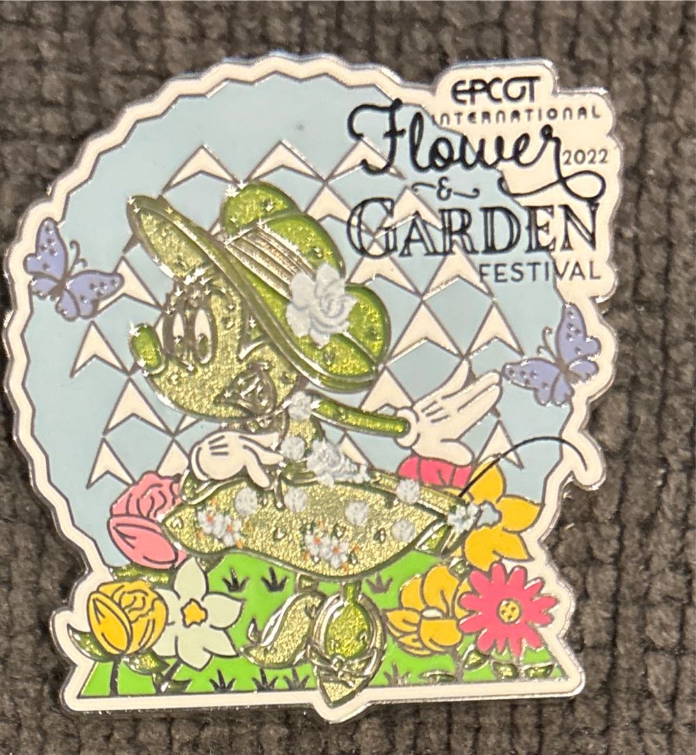2022 - Disney Epcot Flower And Garden Festival Minnie - Disney Pin pin collectible [Barcode 400944365591] - Main Image 2