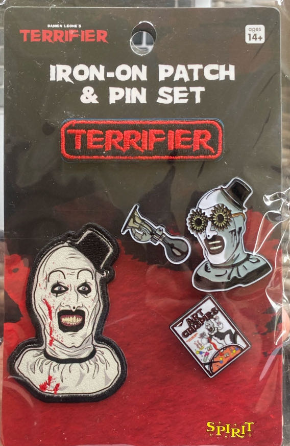 Art The Clown Spirit Patch Pin Set  pin collectible - Main Image 3