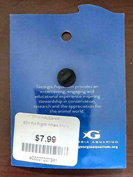 Georgia Aquarium: Whale Shark - Metal pin collectible [Barcode 400007227361] - Main Image 2