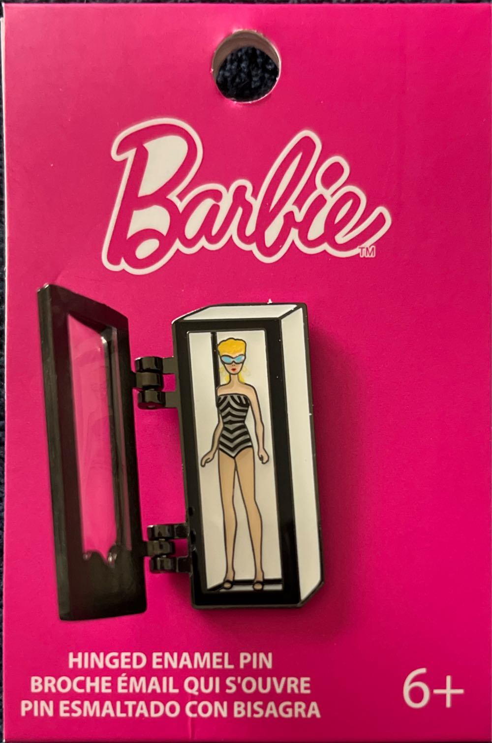Barbie Hinged Enamel Pin  pin collectible - Main Image 2