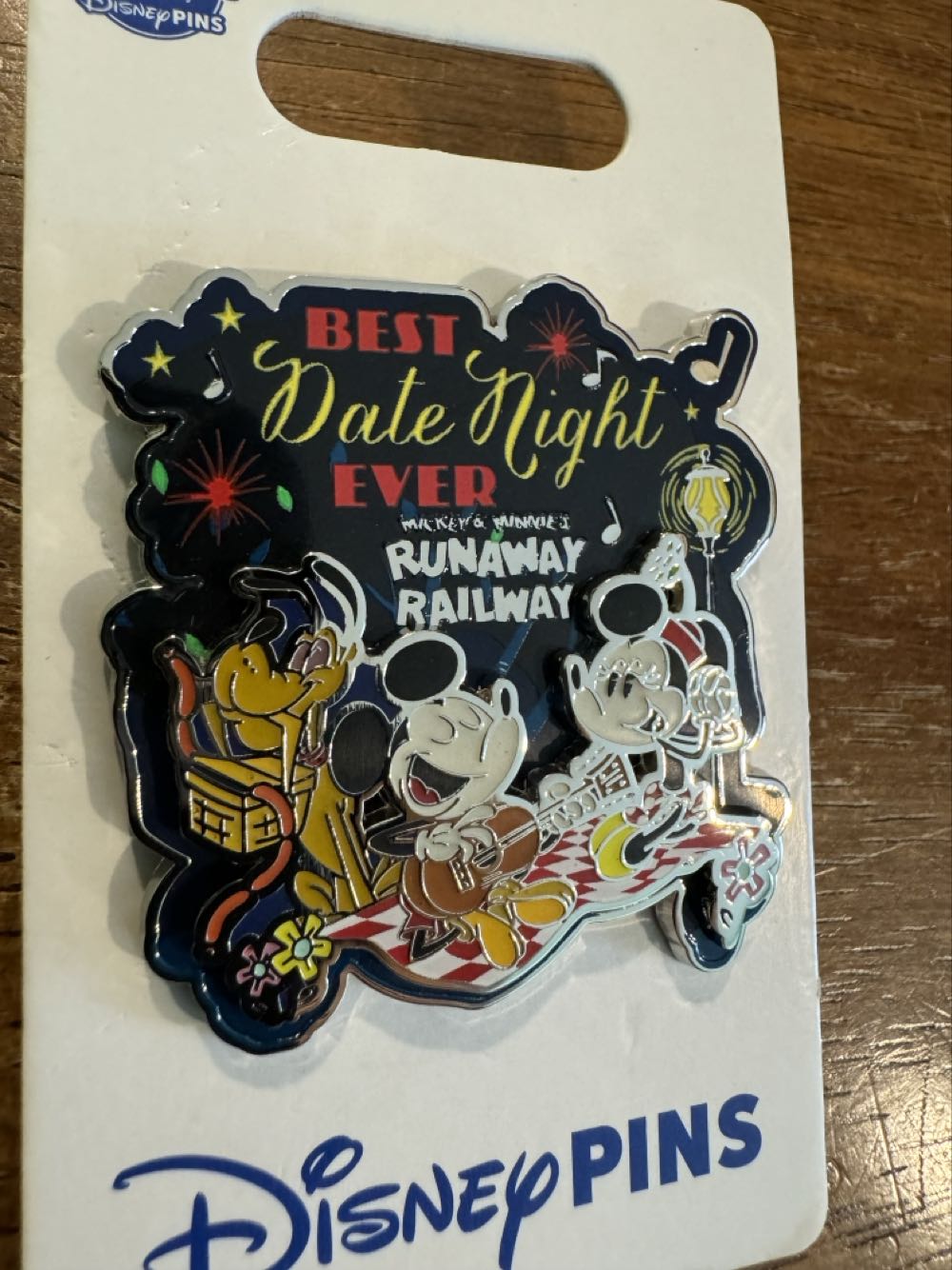 Mickey & Minnie Best Date Night Ever Runaway Railway  pin collectible [Barcode 400956867618] - Main Image 2