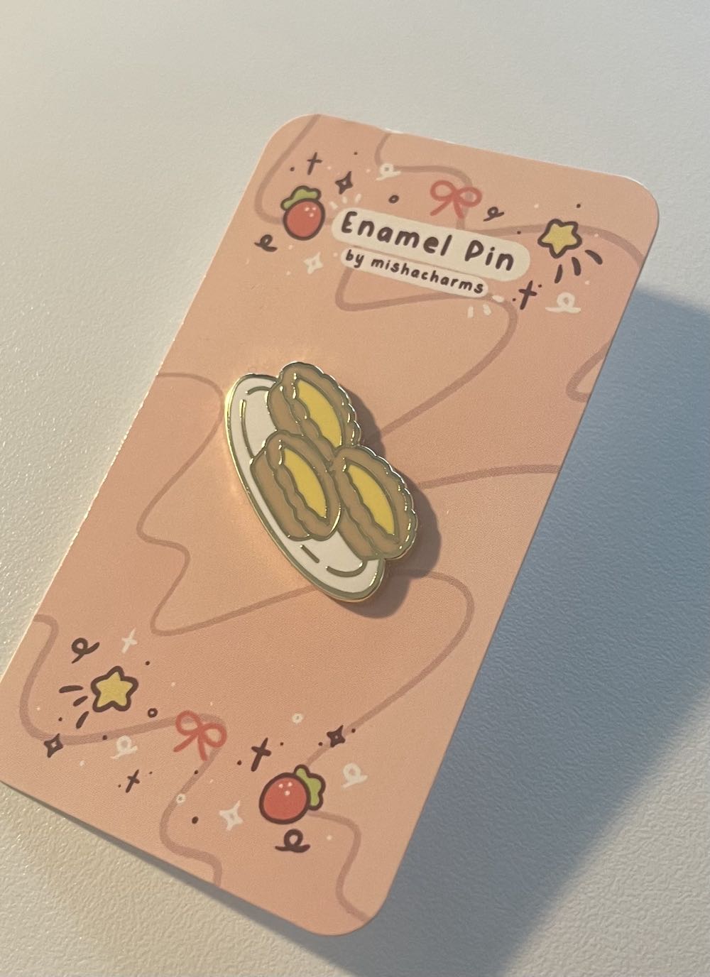 Egg Custard  pin collectible - Main Image 2