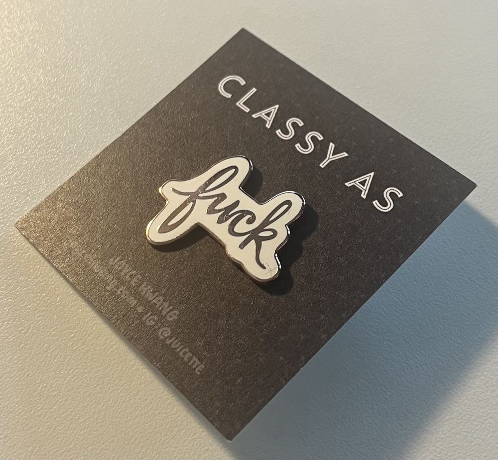 fuck  pin collectible - Main Image 2