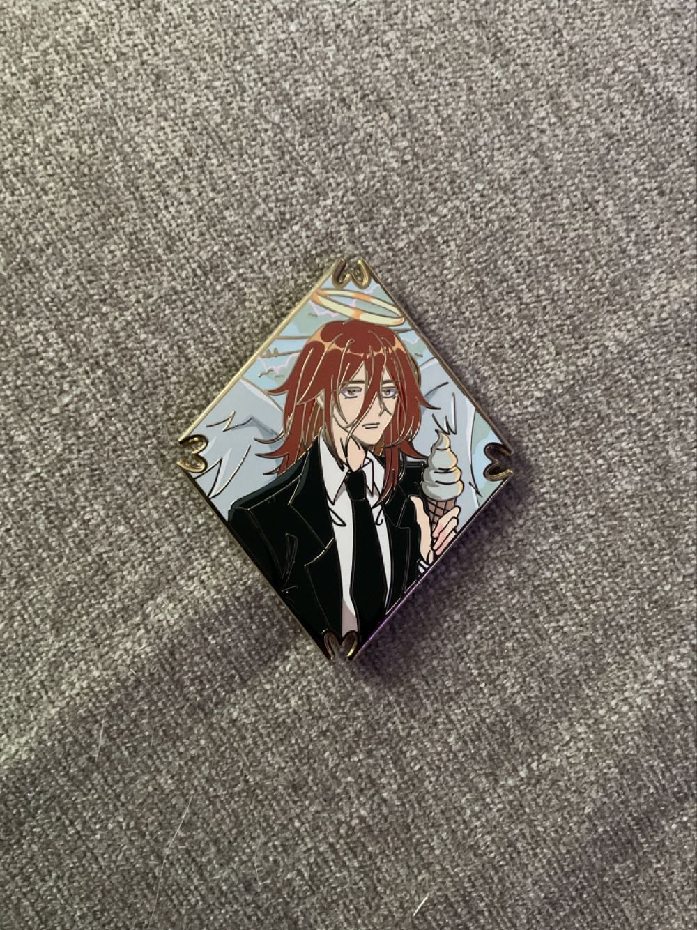 Ice Sprite Fantasia Hidden Mickey blue leaf fairy pixie maple