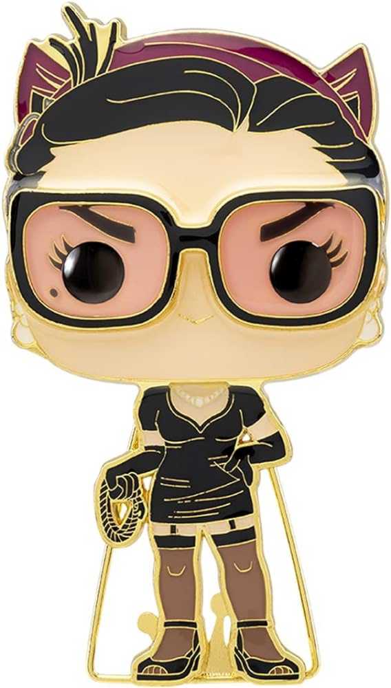 Pop Pin: Catwoman  pin collectible [Barcode 671803398009] - Main Image 2
