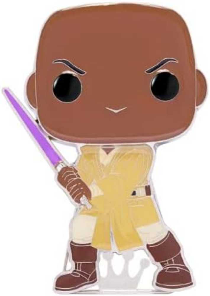 Pop Pin: Star Wars Mace Windu Glow In The Dark - Single Pin pin collectible [Barcode 671803417069] - Main Image 2