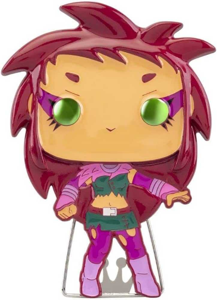 Pop Pin: Dc Teen Titans Starfire - Single Pin pin collectible [Barcode 671803401938] - Main Image 2