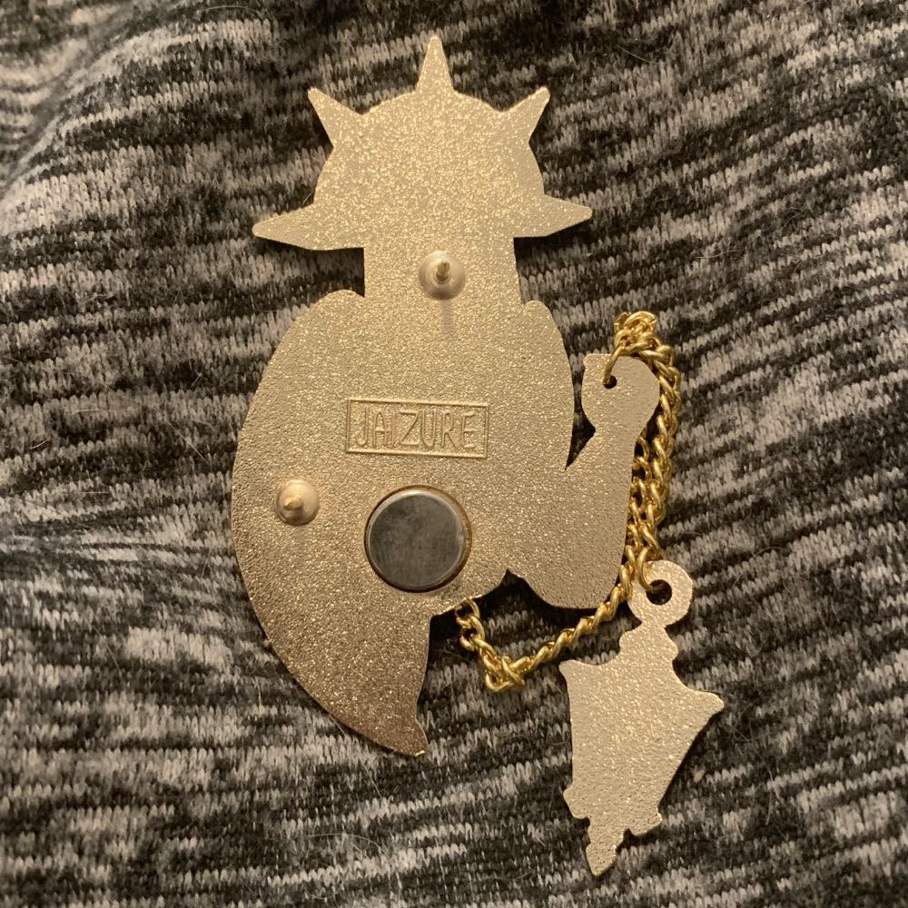 Midnight Priestess - Hard Enamel, Chain, Gold Plating pin collectible - Main Image 2