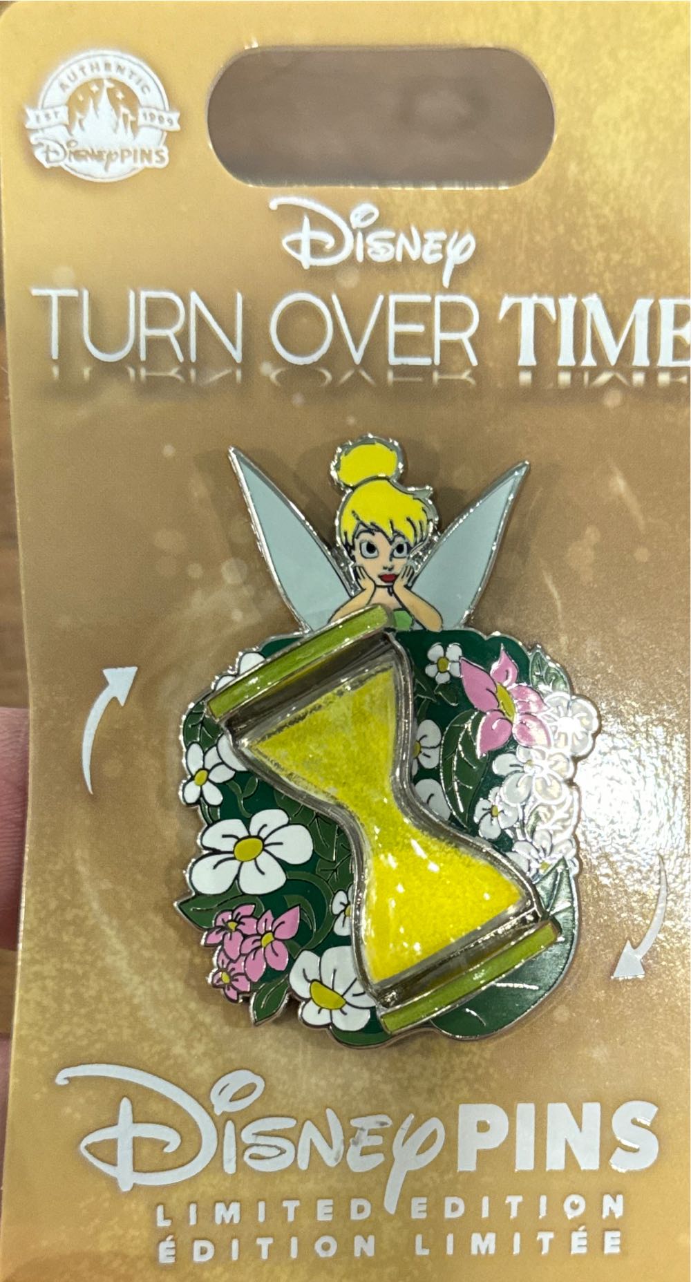 Tinker Bell Turn Over Time  pin collectible [Barcode 400954073479] - Main Image 3