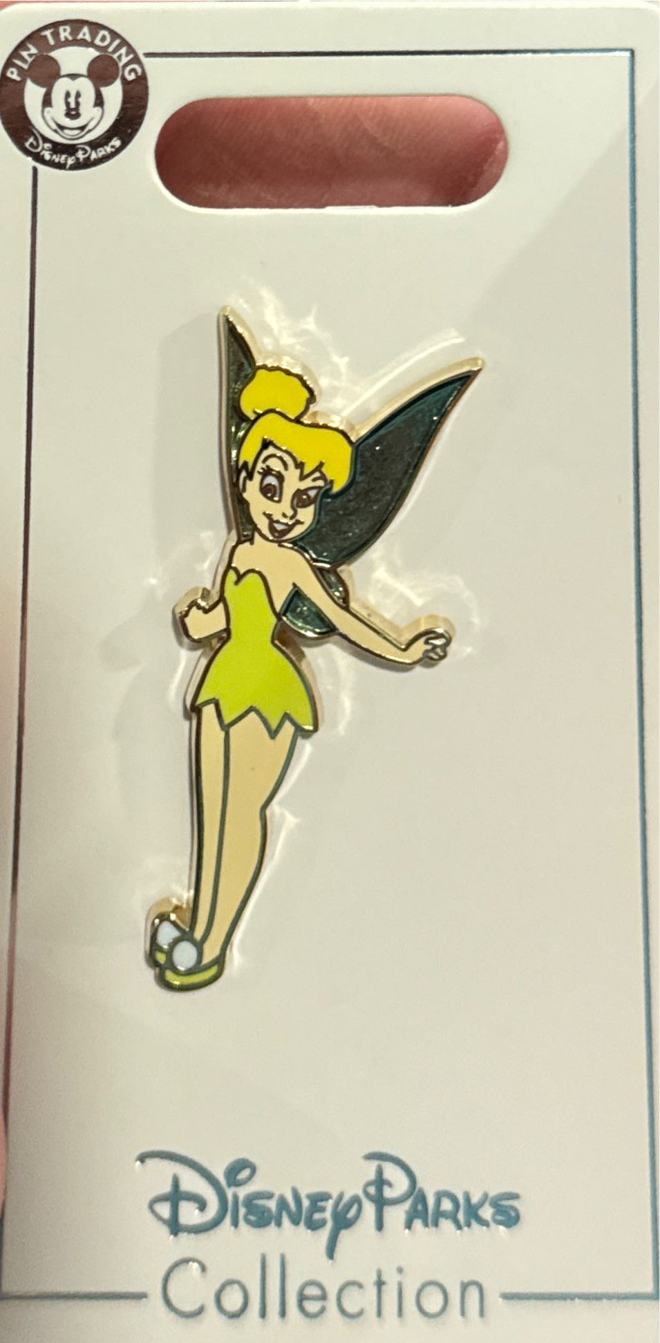Tinker Bell Standing Happy  pin collectible [Barcode 400020158116] - Main Image 2