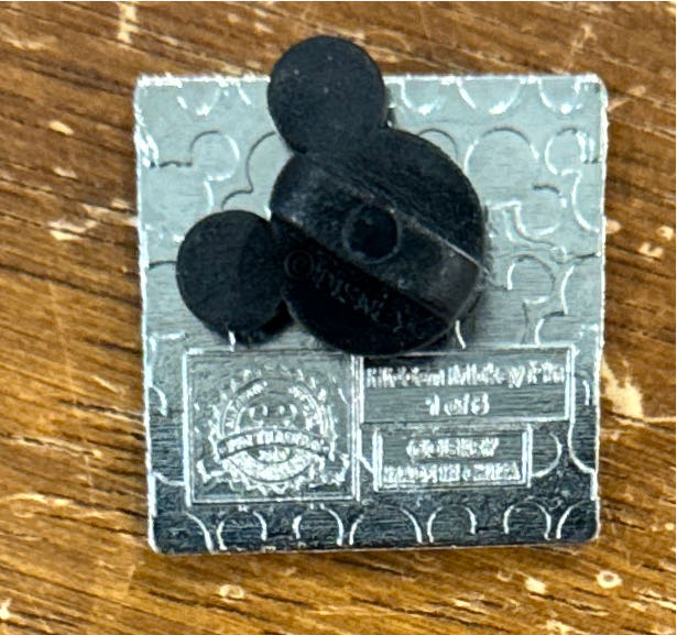 Tinker Bell Cartoon Square Pin  pin collectible - Main Image 2