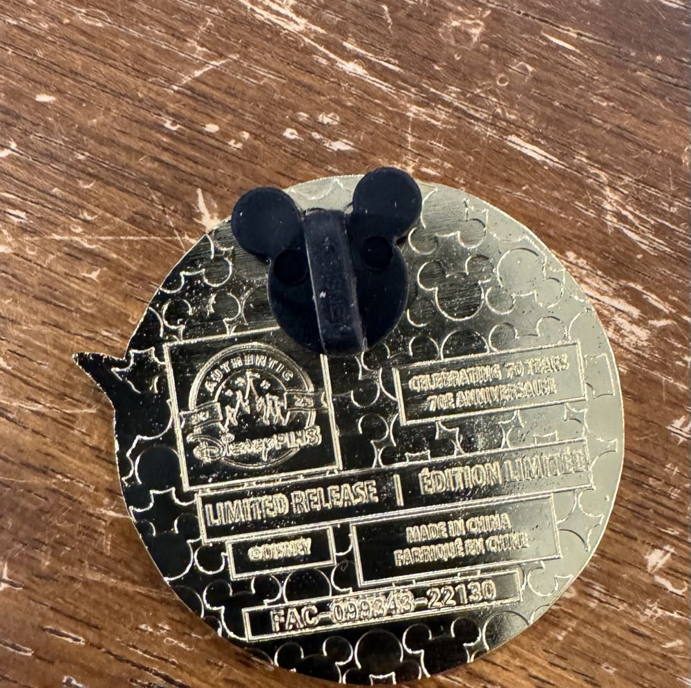 Tinker Bell Dandelion Flowers  pin collectible - Main Image 2