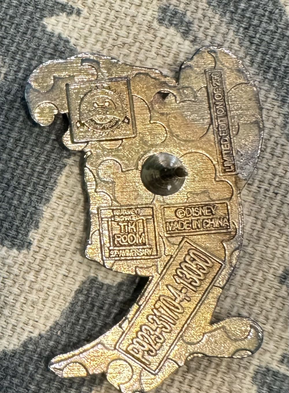 Tiki room bird  pin collectible - Main Image 2