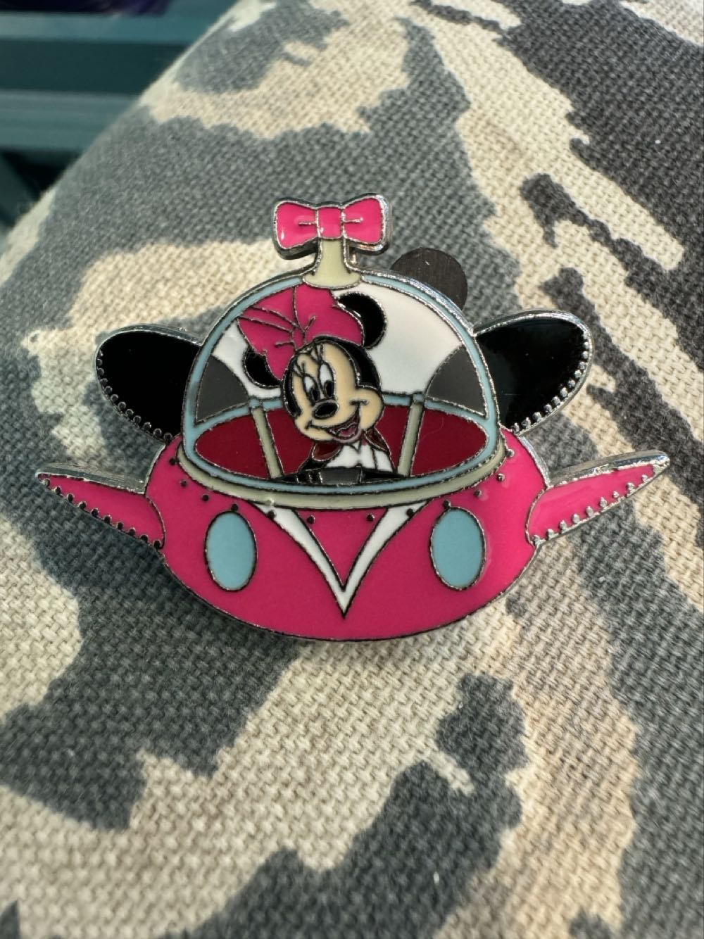 Mickey ears, cast member uniform, toy story mania