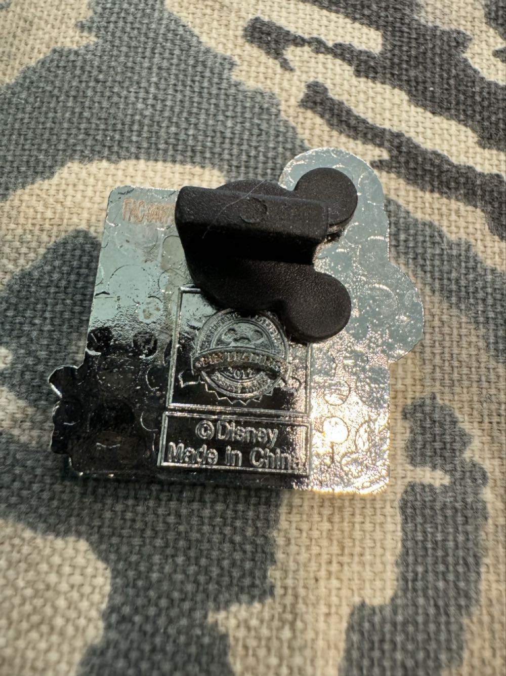 Mickey Mouse, Square, Purple  pin collectible - Main Image 2