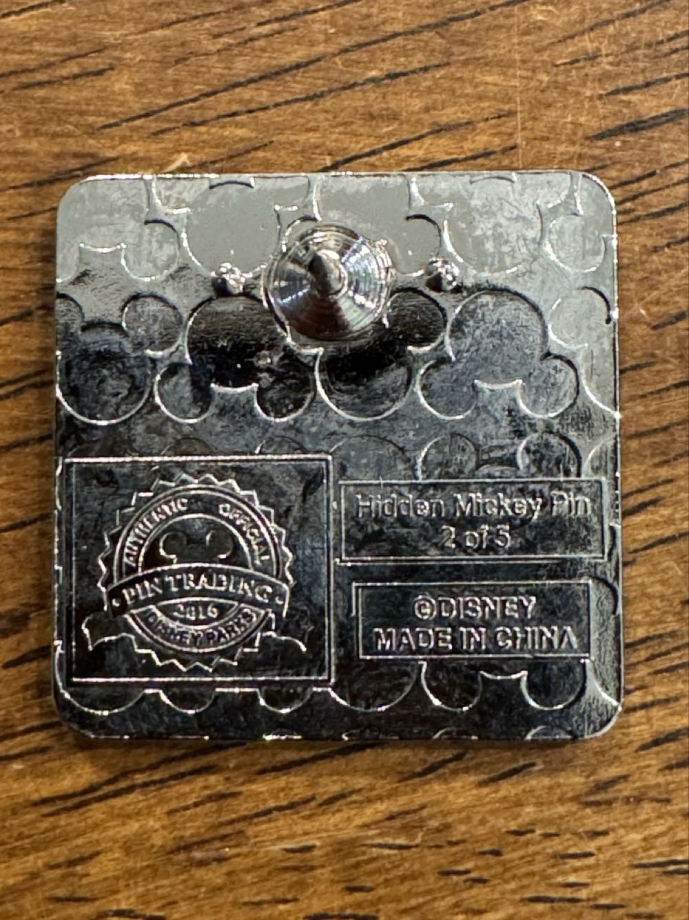 Yeti, In blue Square  pin collectible - Main Image 2