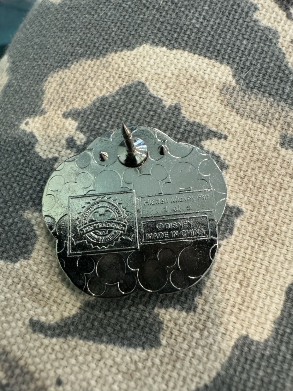 Epcot Center logo hidden Mickey  pin collectible - Main Image 2