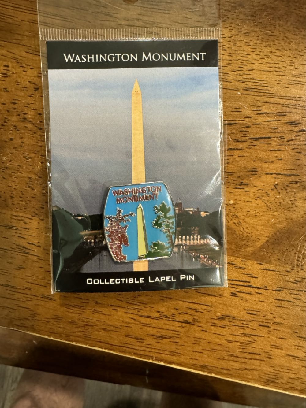 Washington Monument collectible, lapel, pen  pin collectible [Barcode 9159923451084] - Main Image 2