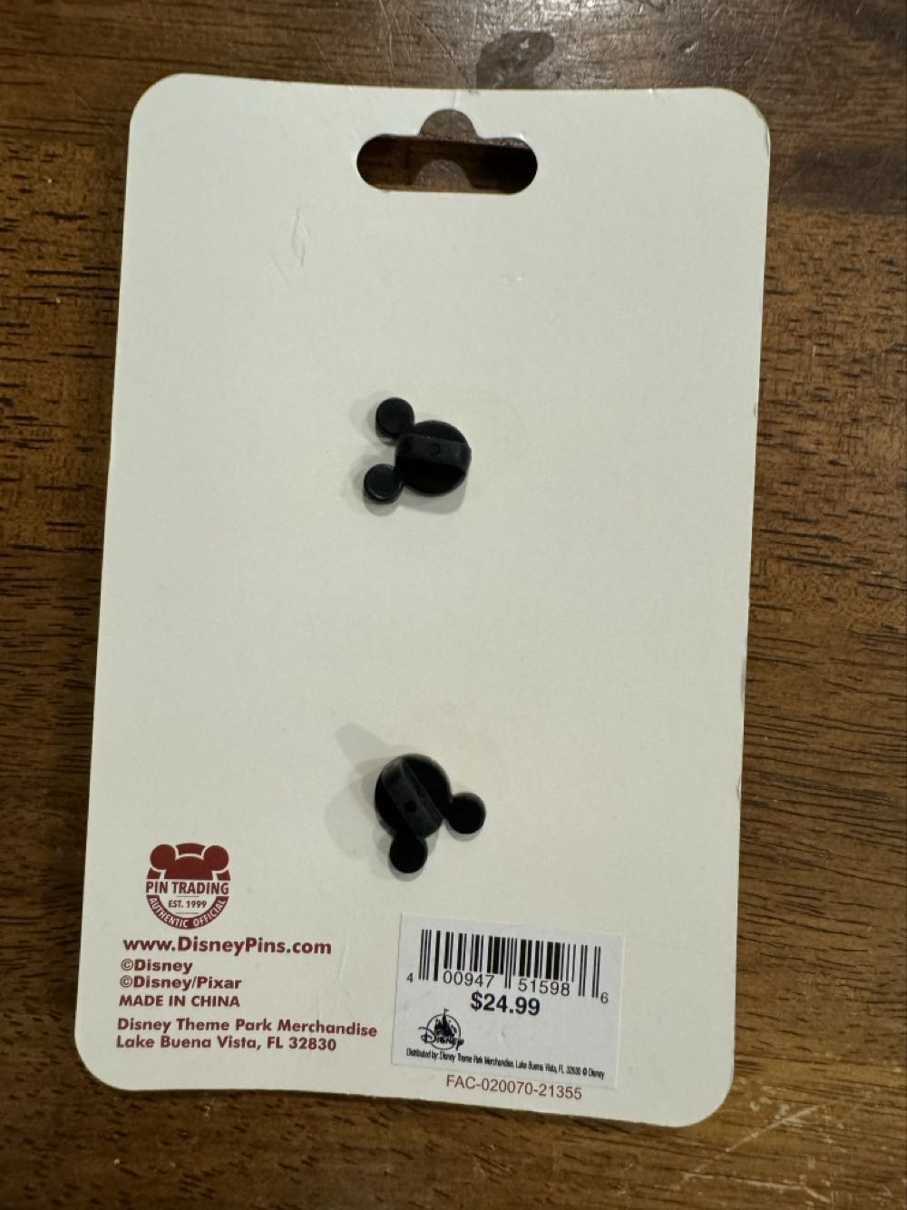 DVC member, Park, icons, Magic Kingdom, Hollywood Studios, Dumbo  pin collectible [Barcode 400947515986] - Main Image 2